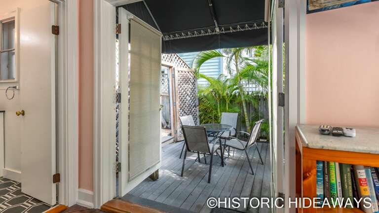 Front Room - Private Side Patio Front Room - Private Side Patio