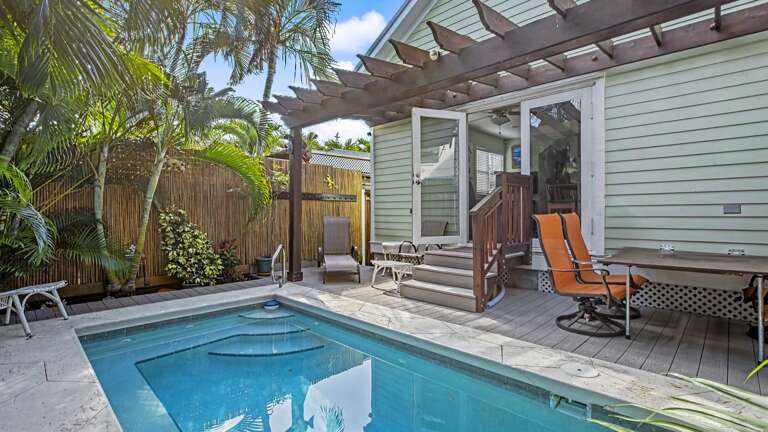 Backyard / Pool Area