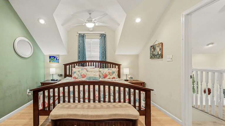 First Upstairs King Bedroom