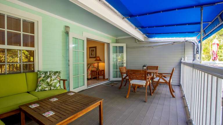 Expansive Rear Deck